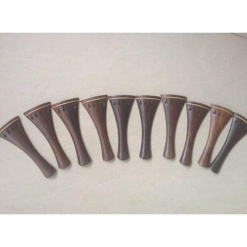 Rosewood violin tailpieces 4/4 size , 10 pieces wholesale violin parts