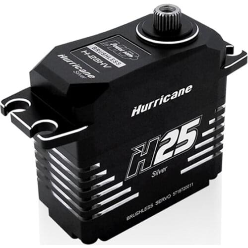 Power HD H25 HV brushless Digital Servo RC Steering Gear with servo arm in RC Helicopter Airplane Toys