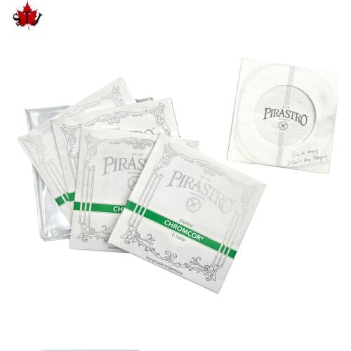 1 set of Pirastro Chromcor 4/4 violin Strings Set Violin Geige 319020