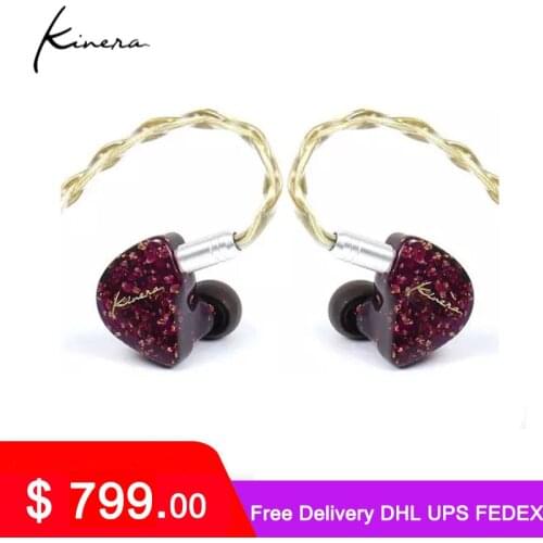 Kinera odin K8 8BA In Ear Earphones Hifi Balanced Armature Earphones Ear hook Noise-Cancellation Earbuds