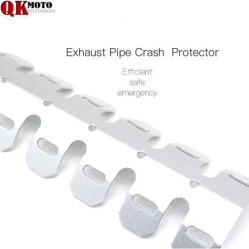 R QIANKONG Exhaust Muffler Pipe Heat Shield Cover Guard For honda CB919/599/600 HORNET CBR 600 F2 F3 F4i VTX1300 NC700 pcx msx