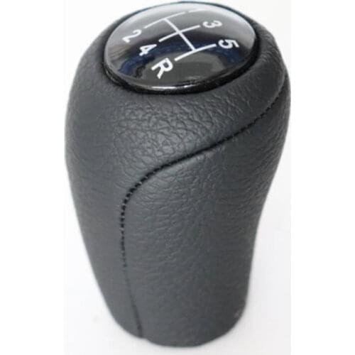 Leather 5/6-Speed Gear Shift Knob for MAZDA 3 BK BL 5 CR CW 6 II GH CX-7 ER MX-5 NC III 23 MT Leather Shifter Lever Arm Headball