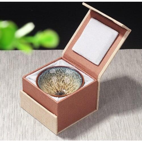 Tianmu Jianzhan Retro Kung Fu Teacups Ceramic Individual Tea Cups Tea Cups Tea Sets Glass Cup Tea Glass Cup