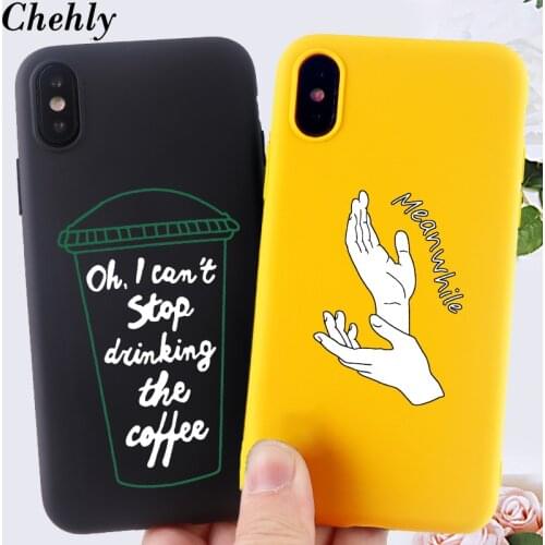 Chehly Funny Phone Case for IPhone 6s 7 8 11 Plus Pro X XS MAX XR SE Cartoon Cases Soft Silicone Fitted TPU Accessorie Cover