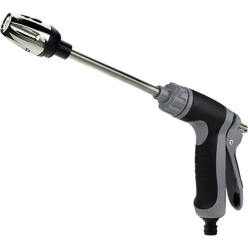 High Pressure Long Rod Water Spray Gun Metal High Pressure Washer for Car/Motorcycle Washing/Garden Watering Tools