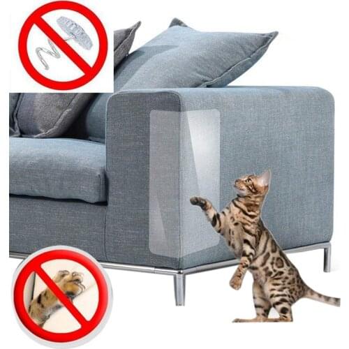 Furniture Protector For Cat Scratching Protection Clawing Repellent Couch Guard For Sofa Table Set Slipcover Pads