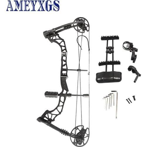 1 Set Archery Compound Bow 35~70 Lbs Shooting 80% Labor-saving ratio Hunting Training Camping Outdoor Accessories