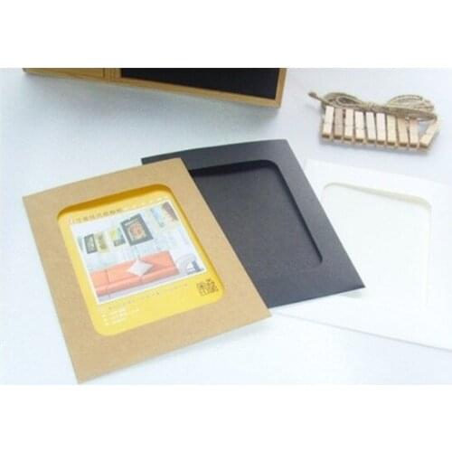10 boxes 6 inch paper photo frames Vintage frame photo DIY baby photo frame wedding photo frame wall