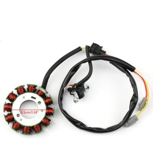 Areyourshop For Yamaha WR250F 2004-2009/2011-2014 Motorcycle Magneto Stator Coil 5UM-81410-09-00 5UM-81410-31-00