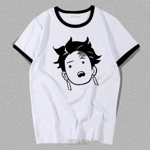New Demon Slayer: Kimetsu no Yaiba Cosplay T-shirt Kamado Tanjirou Agatsuma Zenits Anime Men t shirt Summer Cotton Tees Tops
