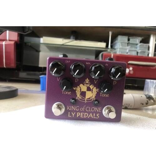 Guitar Pedal Rock Craft For King of Tone V4 Overdrive Effect Normal Gain L F Both High Gain Accessories DIY