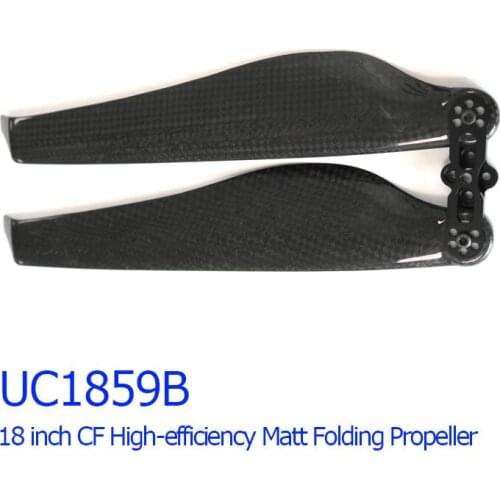 UC1859B 18 Inch Carbon Fiber Propeller 1 Pair UC-B series High-Efficiency Matt Folding Paddle CW/CCW