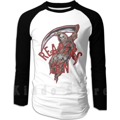 Reapers Den hoodie long sleeve Danny Reapers Den Nikkimays Romance Book Art Nikki Mays