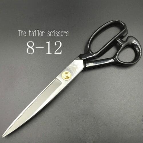 Fashion Vintage Steel Antique Trimming Scissor Pinking Shears Fabric Craft Tailor Scissor Embroidery Scissors Sewing E