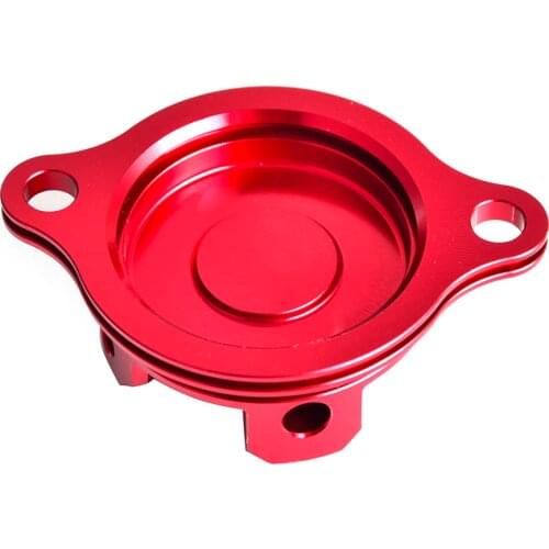 NICECNC Motorcycle Oil Filter Cap Cover For Honda CRF250R CRF 250R 2010 2011 2012 2013 2014 2015 2016 2017 Accessories