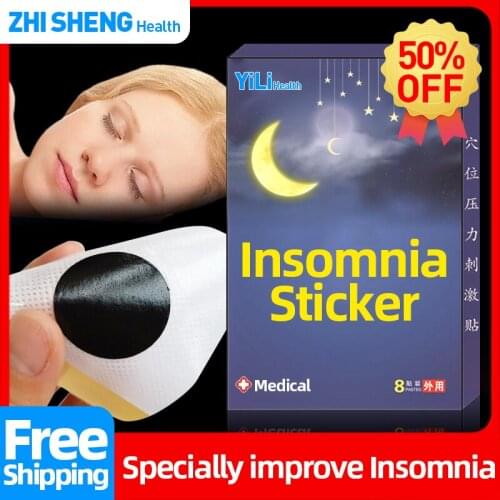 8/16/24/32pcs Medical Insomnia Treatment Patches Sleepless Medicine Plaster Patch Relieving Stress Anxiety Sleep improve