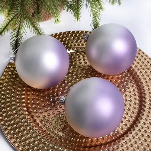 Christmas decorations Christmas glass painted 10CM Christmas ball Christmas