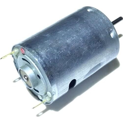 RS380 motor iron shell DC motor 6V-12V micro-motor electric motor model ship touch accessories
