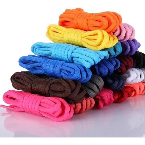 FA1 Shoe Laces Round Shape Basketball Sneakers Shoelace Wear-resistant Sports Competition Non-slip Shoelace 23 Colors Polyester
