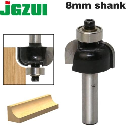 1pcs/set High Quality Cove Bit With Bearing8mm shank Dovetail Router Bit Cutter wood working