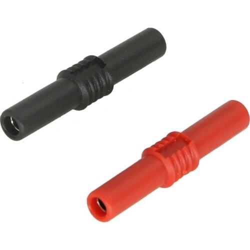 10pcs 4mm banana socket female adapter extension Insulated Banana plug Coupler