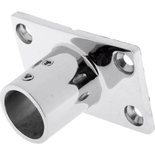 4 Pieces Marine Boat Hand Rail Fitting 90 Degree for 1 inch 25mm Tube 316 Stainless Steel - Silver