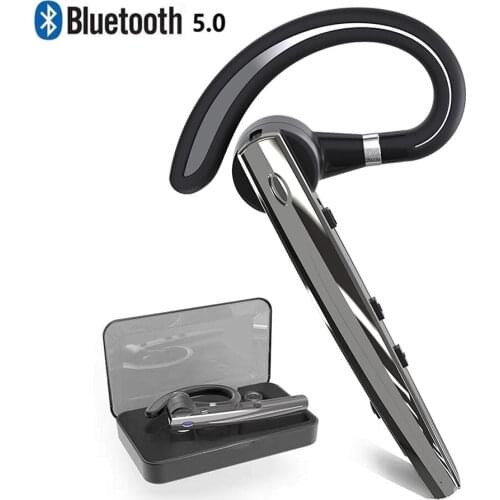 Newest B5 Bluetooth Earphones 5.0 Headphones Stereo Handsfree Noise Canceling Wireless Headset With HD Mic For All Smart Phones