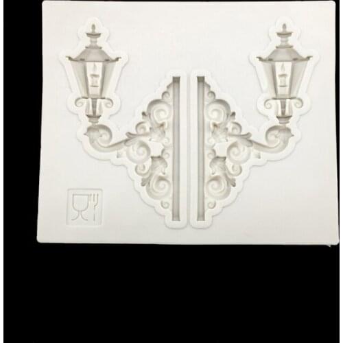 Palace Lantern Shape 100% Platinum Silicone Sugarcraft Mould, Fondant Cake Decorating Tools Bakeware