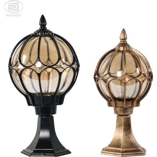 European Vintage Style Porch Lights Waterproof Outdoor Staircase Villa Gate Street Lamp Exterior Wall Decorate Garden Lights