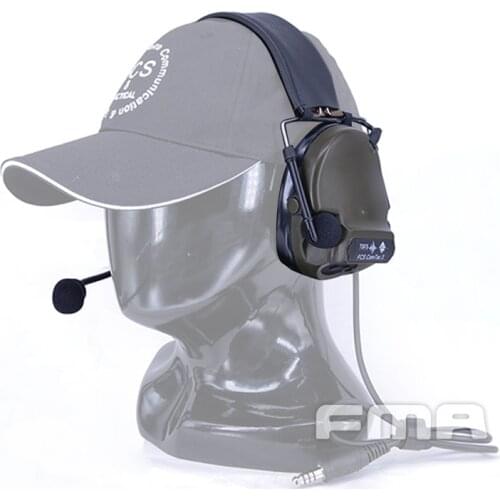 FMA FCS Tactical Headset COMTAC3 Headset Communication Pickup Noise Reduction Protection FCS-004