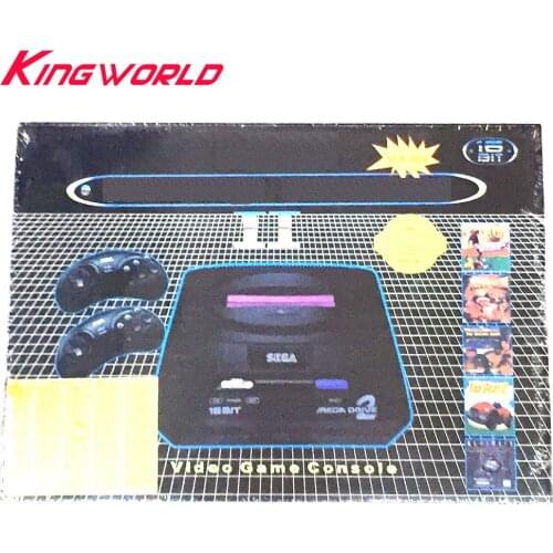 High quality PAL version EU plug Game Consoles for S-ega M-D2 MD 2 TV Video Game Console Classic Card 16 Bit