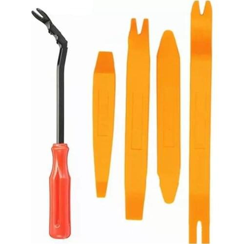 Car Fastener Removal Tool Trim Dash Removal Rivet Clips Car Door Panel Installer Cover Car Trim Removal Tools Screwdriver