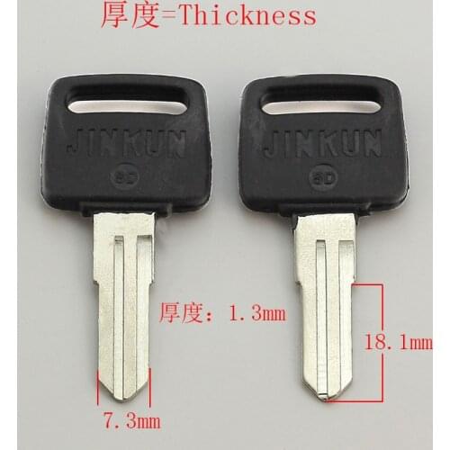 A177 Left Groove Wholesale Locksmith Keymother Brass House Home Door Blank Key Blanks Keys 25 Pieces/Lot