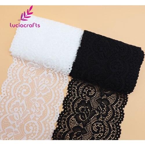 Lucia crafts 2yards/lot 10.5cm Lace Fabric Trim Ribbons DIY Sewing Garment Wedding Decoration Accessories Supplies R0506