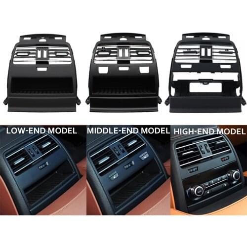 LHD RHD Front Rear AC Air Conditioning Vent Grille Panel Fresh Outlet Chrome For BMW 6-Series F06 F12 630 635 640 645 650 11-18