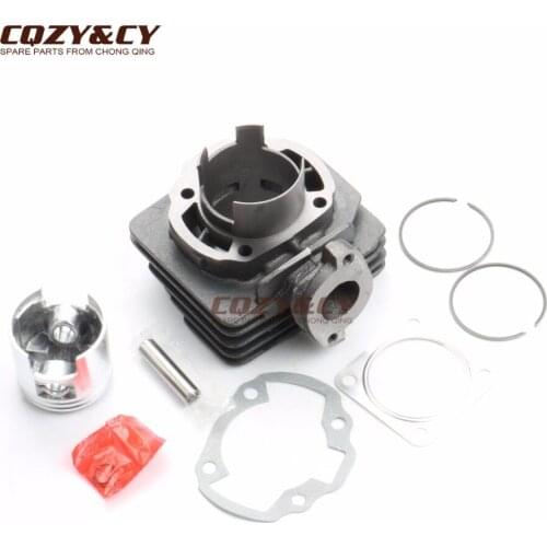 70cc Big Bore Cylinder Barrel Kit & Piston Kit &Cylinder Gasket for Qingqi QM50T-10A QM50T-10B 47mm/10mm 2T