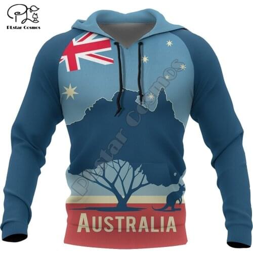 Newest NewFashion Aboriginal Australia Kangaroo Country Tribe Retro Tracksuit 3DPrint Harajuku Casual Funny Hoodies Men/Women 26