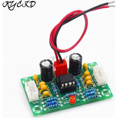 NE5532 Pre-Amplifier Board 2.0 Channel 5 Times Amplifier Digital Audio Sound Module Front Panel DC 12-30V XH-A902