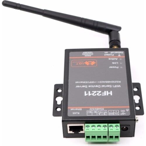 Industrial Modbus Serial Server RS232/RS485/RS422 to WiFi/Ethernet Converter