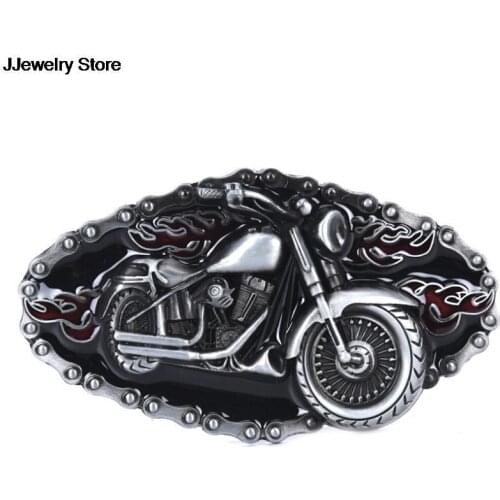 Punk Motorcycle Modelling Cowboy Alloy Belt Buckle Western Buckles For Belts 1.5 Inch Width Cowboy And Cowgirl Metal Tool