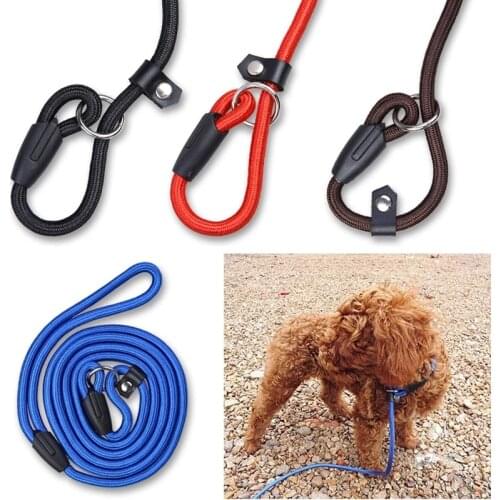 Dog Leash Rope Adjustable Training Lead Pet Dog Leash Nylon Rope Lead Strap Traction Collar Puppy Accessories