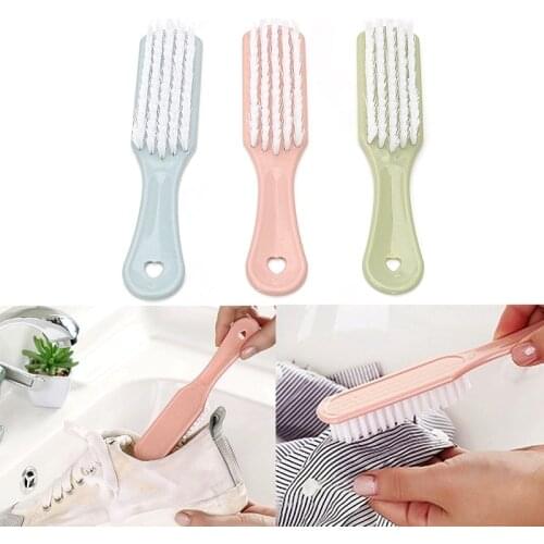Multi-Functional Shoes Brush Sneaker Boot Shoes Clothes Brushes Cleaner Strong Plastic Household Laundry Cleaning Accessories