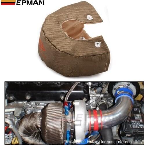 High Quality TITANIUM T6 Turbo Charger Cover Turbo Blanket Heat Shield Cover EP-TBT-T6