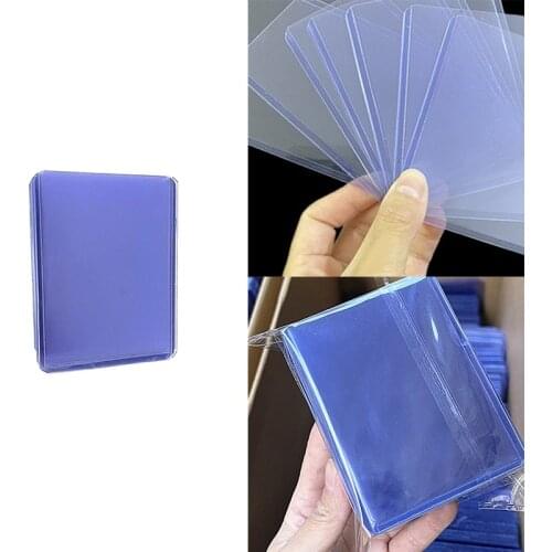 Holder Toploaders and Clear Sleeves for Collectible Trading Basketball Sports Cards 35PT Rigid Plastic