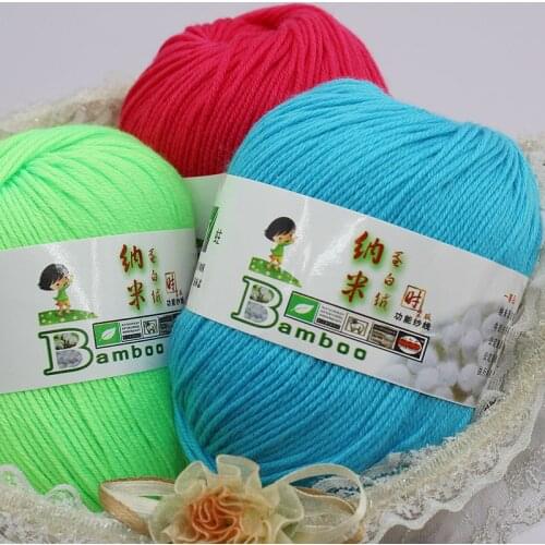 1ball=50g Silk velvet baby velvet Bobbi baby wool yarn baby wool nanoscale wool