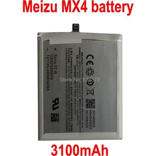3100mAh for Meizu BT40 For MEIZU MX4 Battery Batterie Bateria Accumulator AKKU ACCU PIL