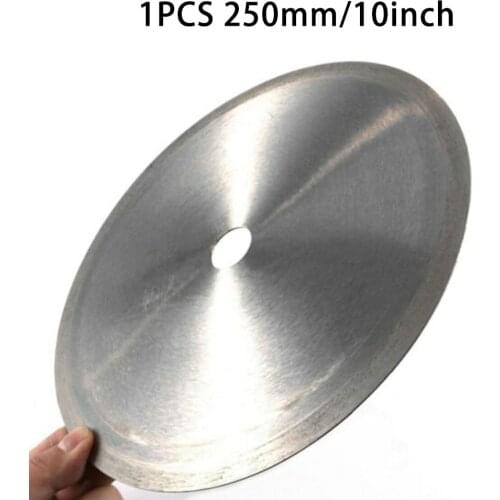 10" Diamond Cutting Disc 250mm Circular Lapidary Saw Blade Cutting Disc For Stone Glass Metal Cutting Angle Grinder Tool Acc