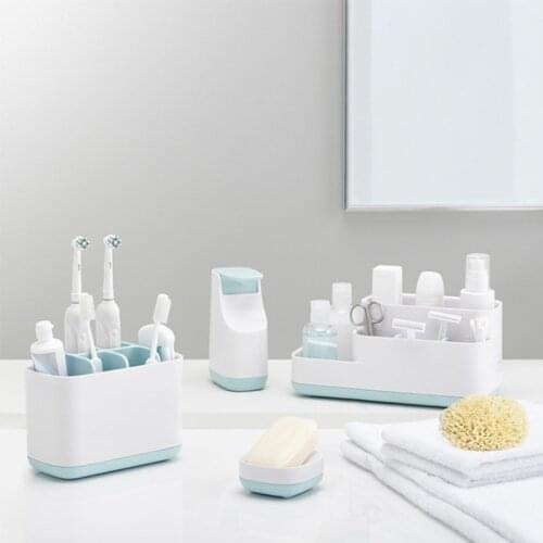 Creative High Quality Toothbrush Storage Box Bathroom Box Storage Rack Toothbrush Compartment Box Soap Container Bottle
