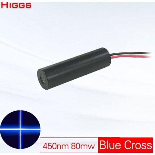 High quality 450nm 80mw blue cross laser module laser sight pointer industrial grade Laser marking position locator customizable