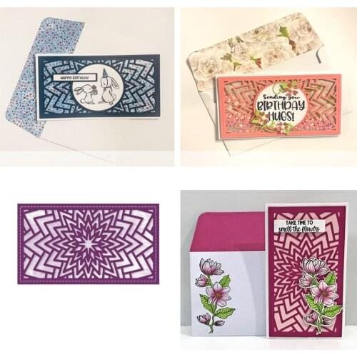 Flowers bloom album Metal cutting dies cross stitch scrapbooking diesstencil Holiday card christmas new cutting dies for 2021